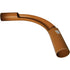 Floplast Long Radius Bend with Access Channel in terracotta 110mm size