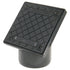 FLOPLAST D883 PVC SQ. RODDING POINT (SPIGOT) in black