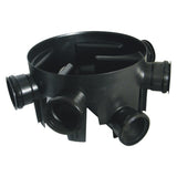 FloPlast D910 270mm Deep Chamber Base in black