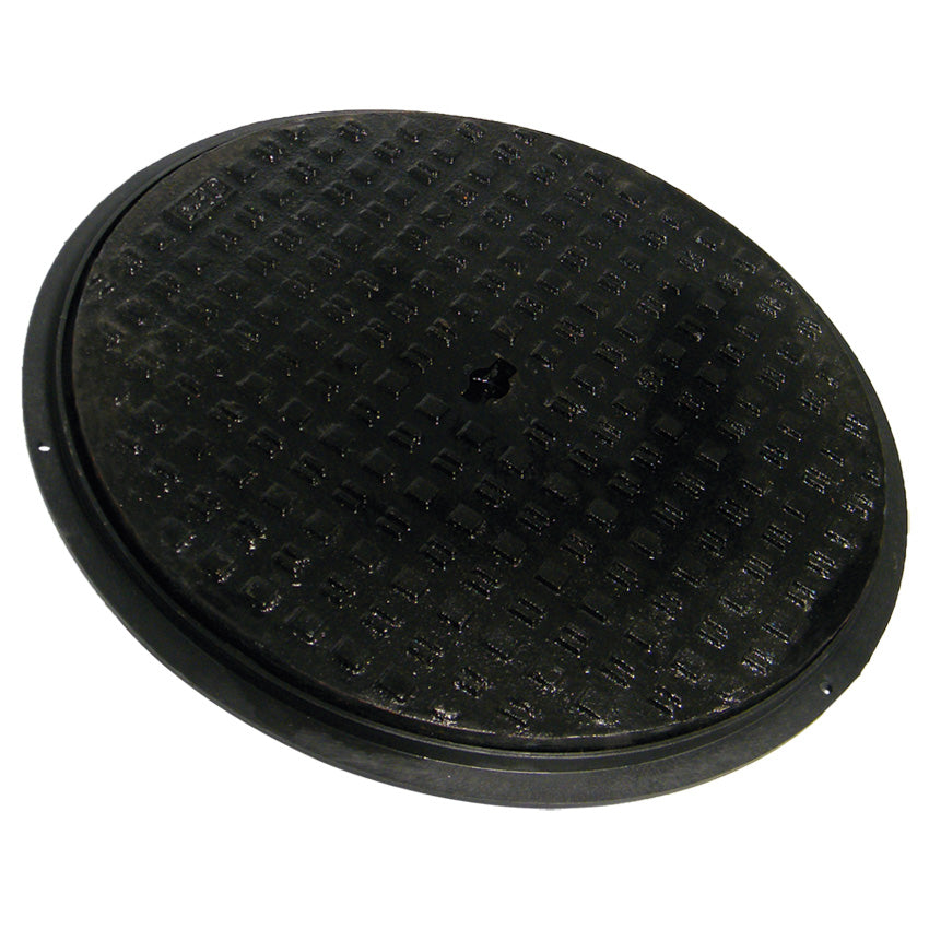 FloPlast D923 Cast Iron Cover and Plastic Frame
