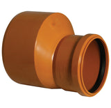 FloPlast D99 Level Invert 160mm x 110mm in terracotta 160mm size