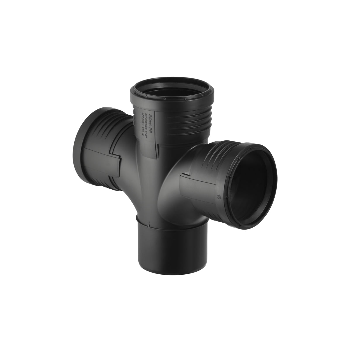 Geberit Silent-PP Double Branch 87.5° Swept Entry