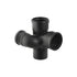 Geberit Silent-PP Duct Branch Fitting - Swept-Entry Right