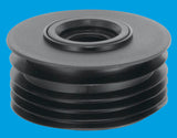 McAlpine Drain Connector  4”× 1 1/4" and 1 1/2" in black 4"/110mm x 1 1/4" and 1 1/2" size