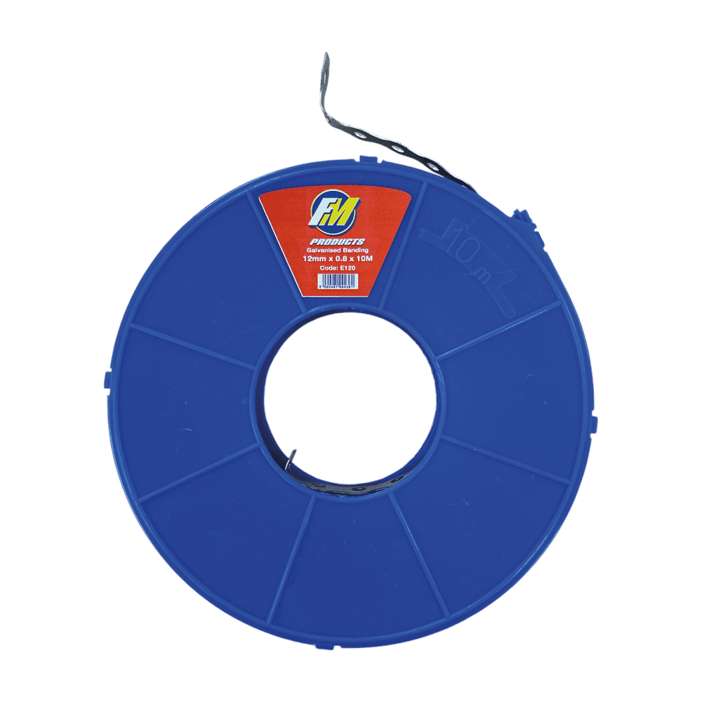 FM Galvanised Banding 12mm - Single