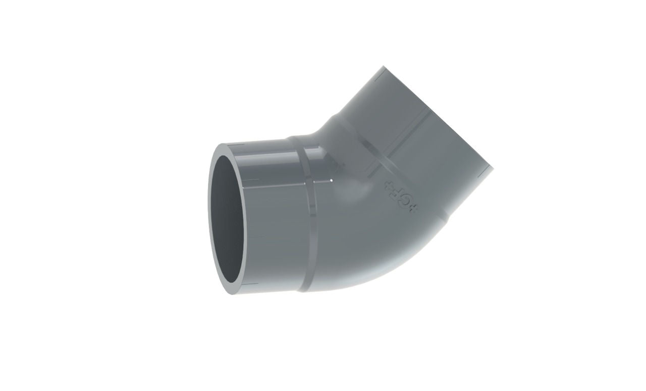 Georg Fischer Elbow 45° PVC-U SDR9 PN16