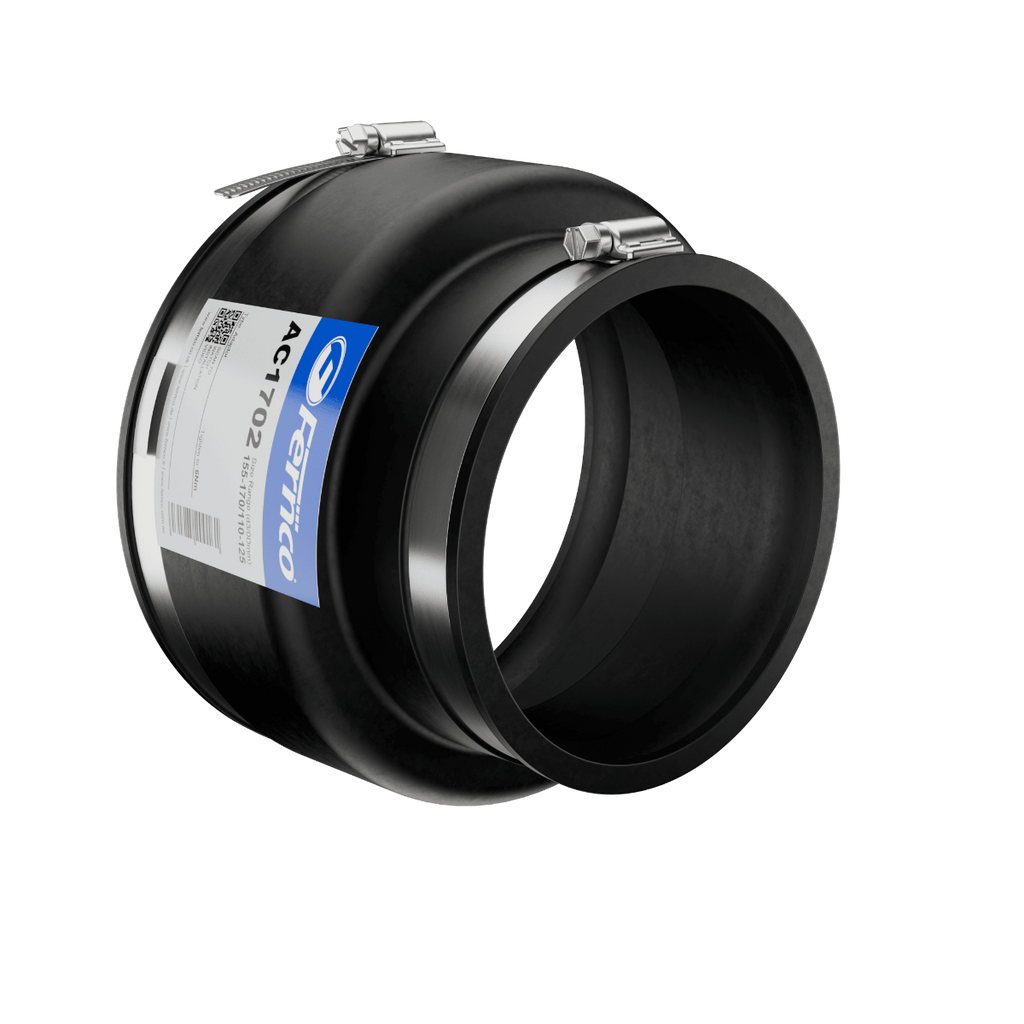Fernco AC Adaptor Coupling EPDM Rubber