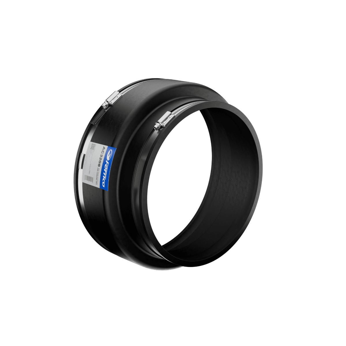 Fernco AC Adaptor Coupling EPDM Rubber in black 295-320mm size