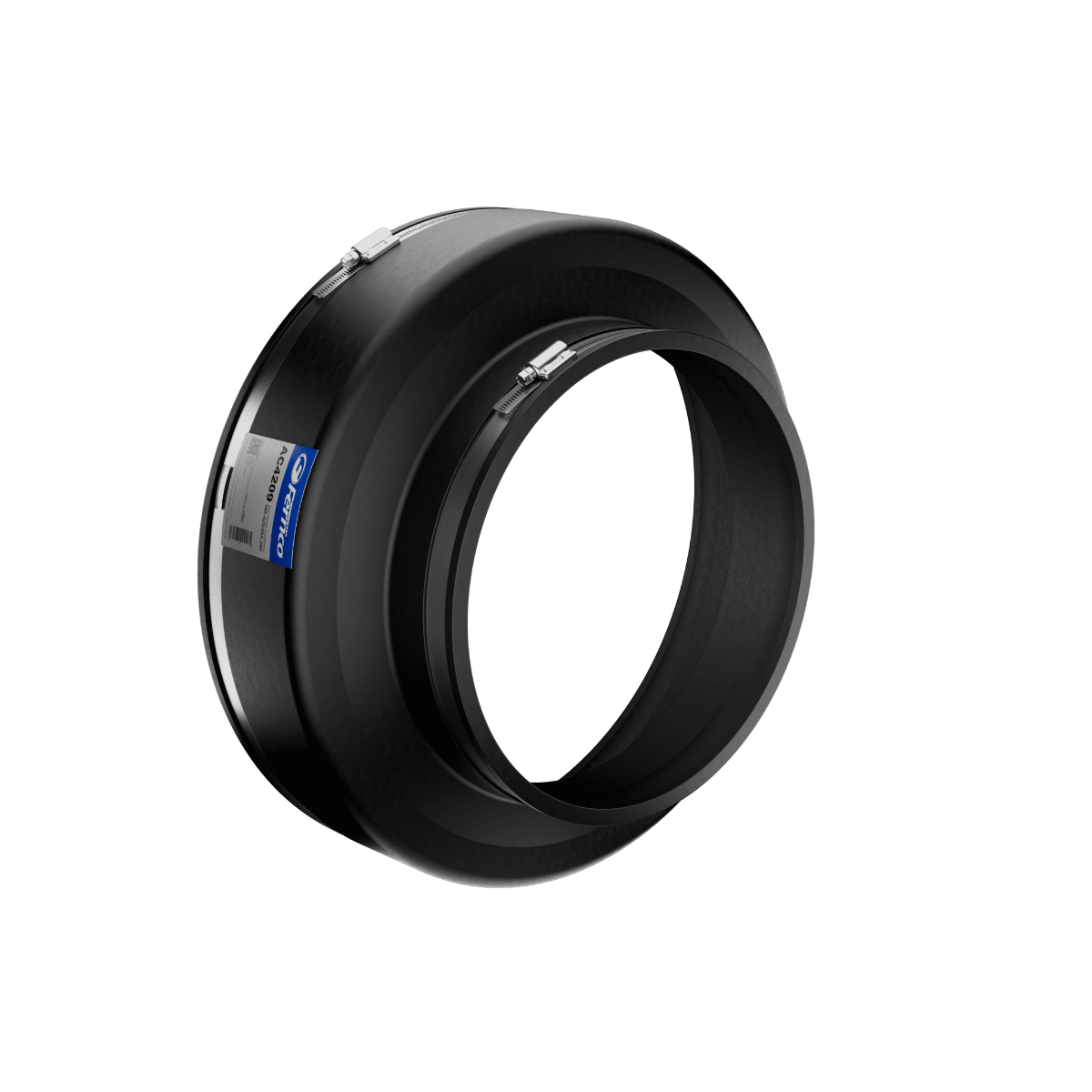 Fernco AC Adaptor Coupling EPDM Rubber in black 395-420mm size