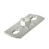 Flamco St.St. Backplate GP M10 x 80 x 30mm in silver M10 size