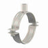 Flamco St.St. BRS Clip M8-M10 x 159 -163 mm in silver M8-M10 size