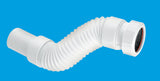 McAlpine 1 1/4" Flexible Fitting Uni x  Spigot in white 1 1/4" size