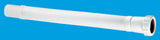 McAlpine 1 1/2" Flexible Connector 18" Length in white 1 1/2" size