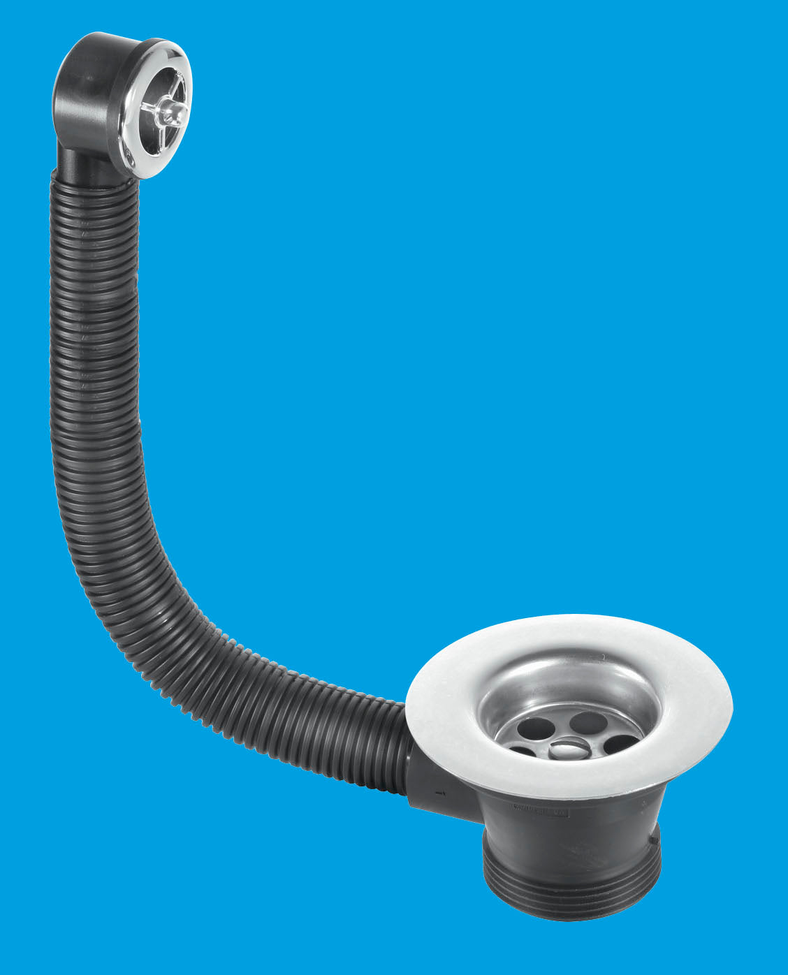 McAlpine 1 1/2" Comb Sink Wst CP O/F 85mm Flange
