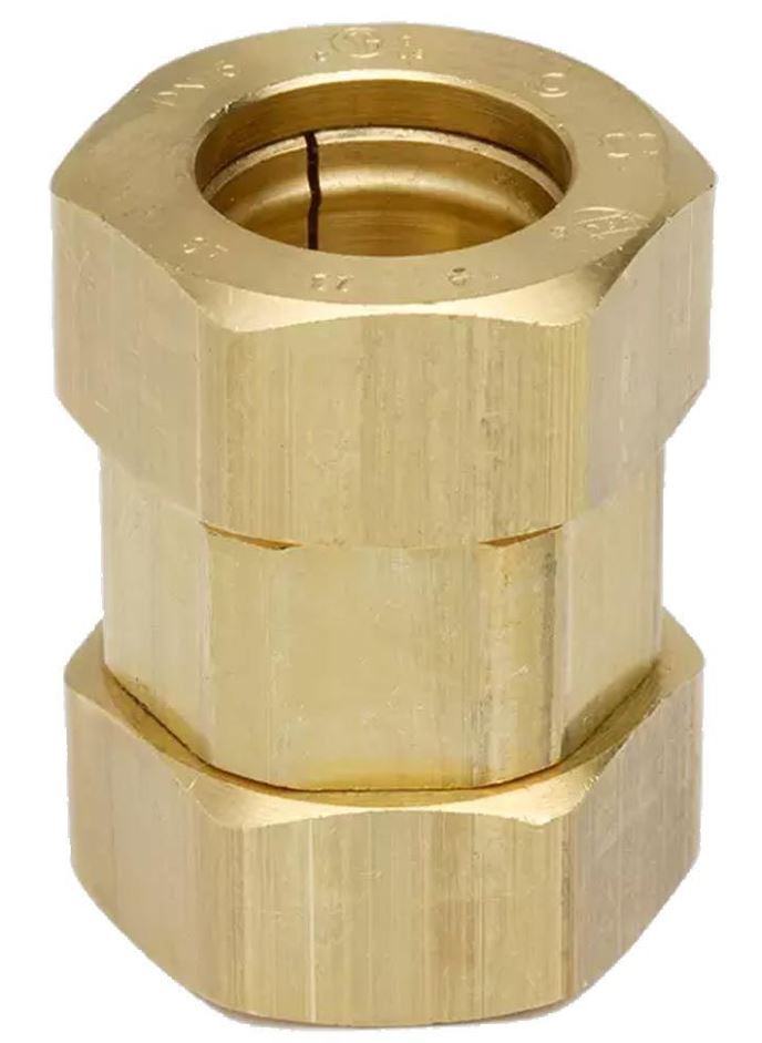 Gastite Brass Coupling