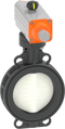 GF 565 Butterfly Valve Pneumatic DA EPDM PA45