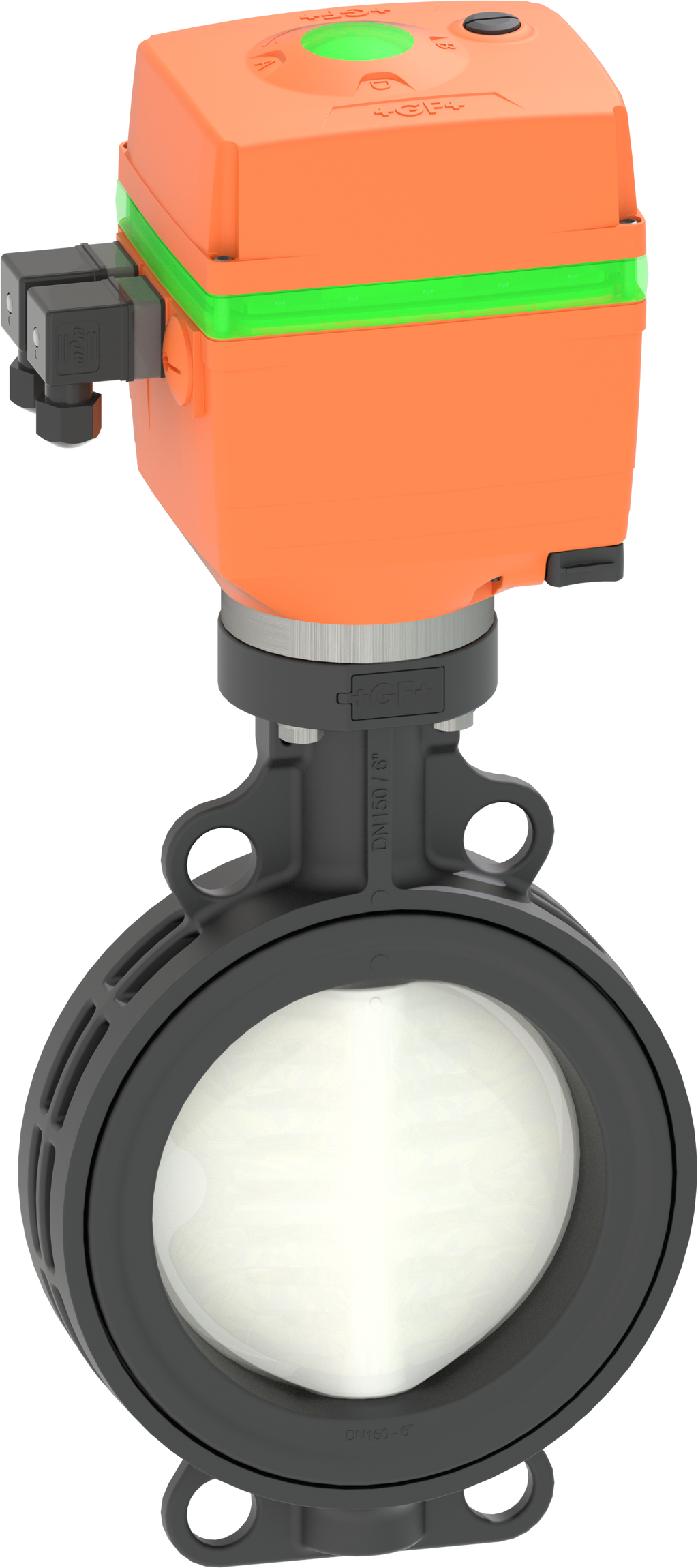 GF 565 Butterfly Valve Smart Electric Actuator 24V EPDM Dea250