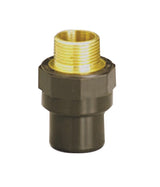 Durapipe HTA Adaptor Nipple A Brass Male Thread in grey 16mm size