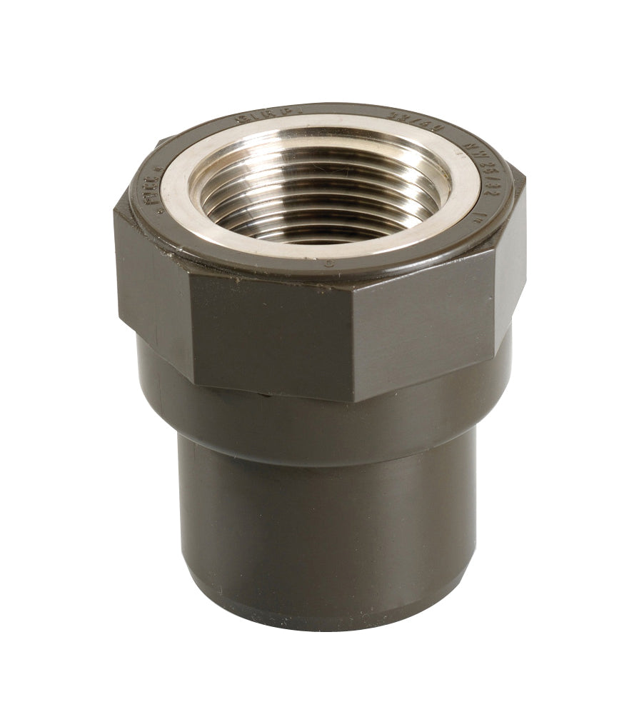 Durapipe HTA Threaded Adaptor Female St.St. Insert