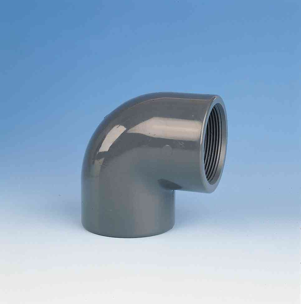 TP PVC-U 90 Degree Elbow Threaded