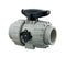 Durapipe PP VKD Double Union Ball Valve EPDM in cream 75mm size