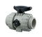 PP VKD Double Union Ball Valve BSP Threaded EPDM