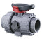 Durapipe ABS VKD Dbl Union Ball Valve Plain Lock EPDM in grey 2" size