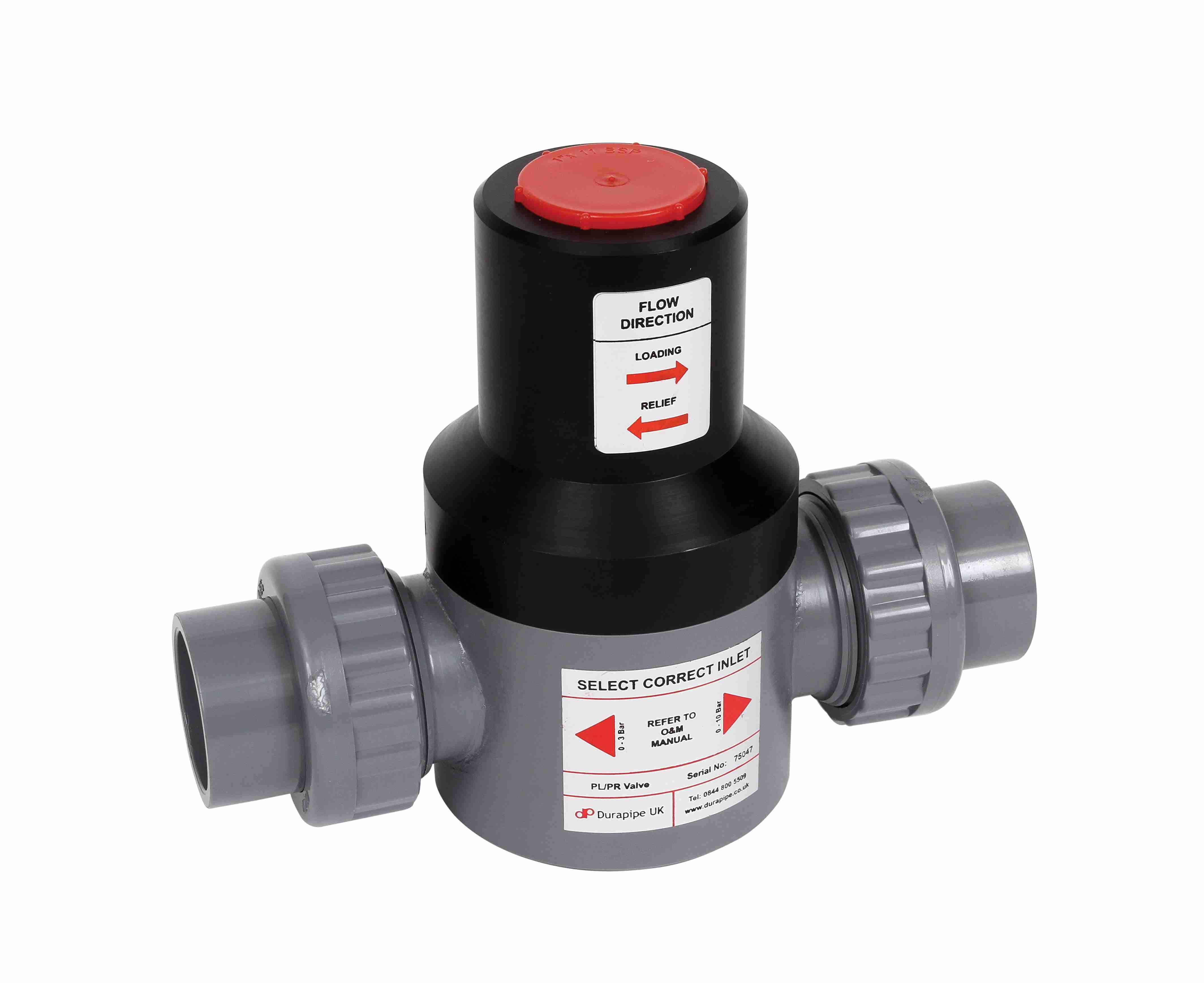 Abs Loading Instrument Durapipe ABS SuperFLO Loading/Relief Valve EPDM – Pipekit