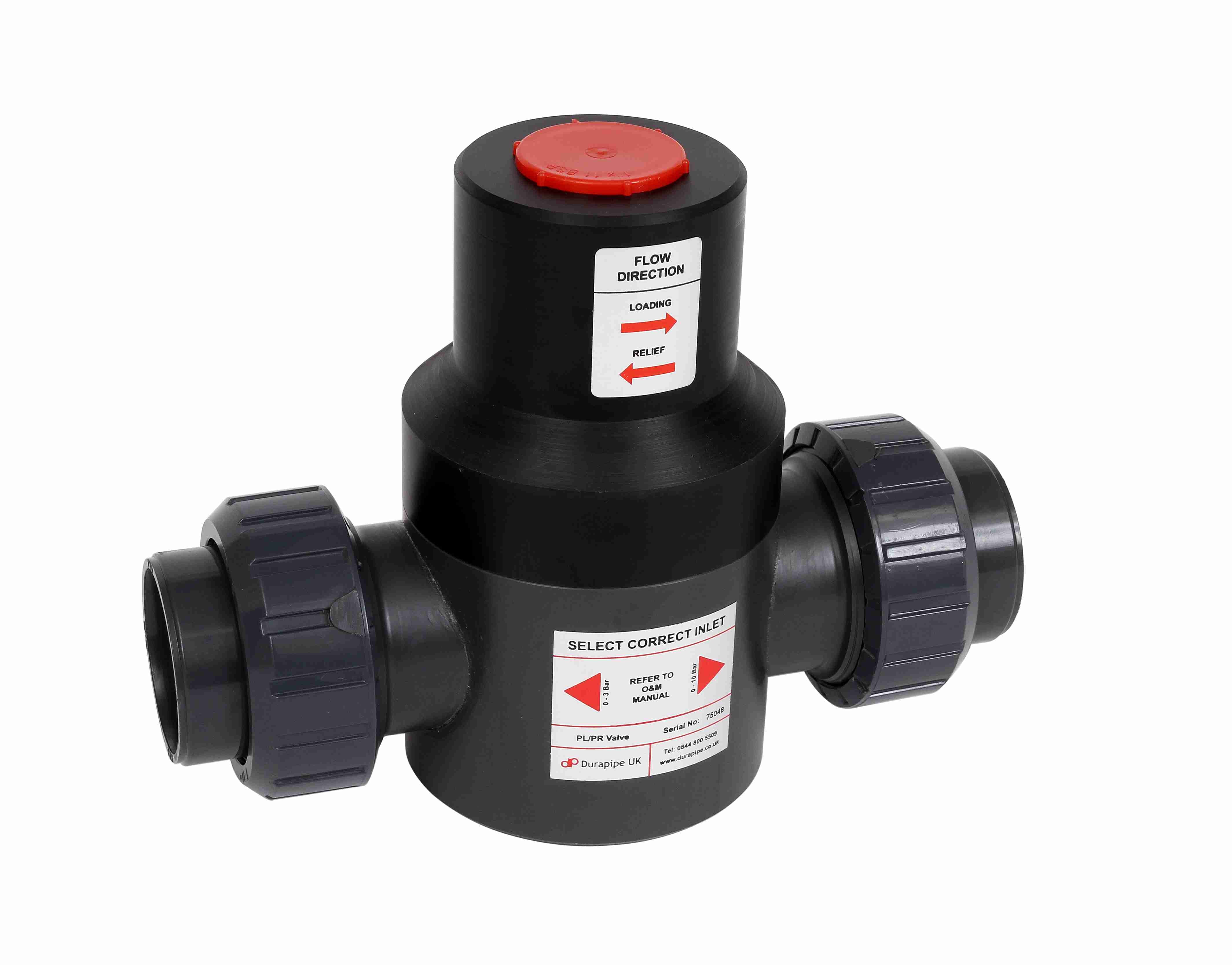 Durapipe PVC-U Loading/Relief Valve EPDM