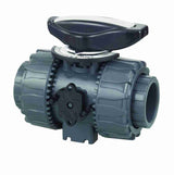 Durapipe PVC-U VKR Metering Ball Valve EPDM in grey  1/2" size