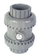 Durapipe ABS SX Easyfit Ball Check Valve EPDM in grey 1 1/4" size