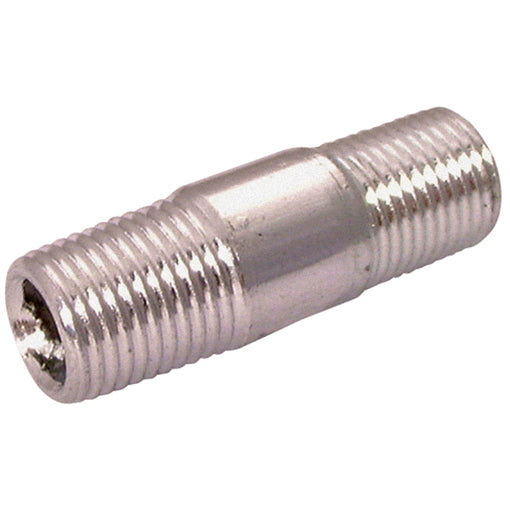 Galvanised Close Pipe Nipple BSPT in black 2" size