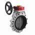 Durapipe ABS FK Butterfly Valve with Gear Box EPDM