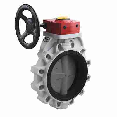 Durapipe ABS FK Butterfly Valve with Gear Box EPDM