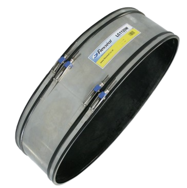 Fernco EPDM Rubber Extra Wide Coupling in black 435mm size