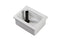 Arboles Lab./ Larch Handcrafted Fire Clay Sink in white 460mm size
