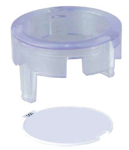 Set of Transparent Service Plugs & PVC Tag Holders