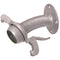 Galvanised Male Flanged 45 Degree Bend NP16 in silver 6" size