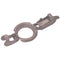 Galvanised Lever Closure Ring in silver 3" size