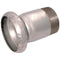 Galvanised Female Complete with BSPP Male Thread in silver 8" size