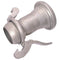 Galvanised Female x Male Reducer in silver 159mm size