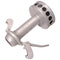Galvanised Steel G.P. Strainer in silver 89mm size