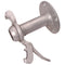 Galvanised Flanged Male Table E in silver 3" size