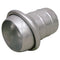 Male Hose Tail in silver 12" size