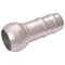 Galvanised Male x Hose Connector in silver 3" size