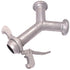 Galvanised Y Union with Male Outlet