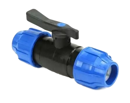 MDPE Ball Valve Compression x Compression