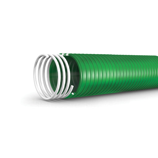 Olive Green Medium Duty Suction Hose 10 Metre 2"