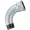 Galv. 90 Deg Bend BSPT/BSP Male/ Female in black 1" size