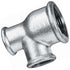 Galvanised Unequal Tee BSPP